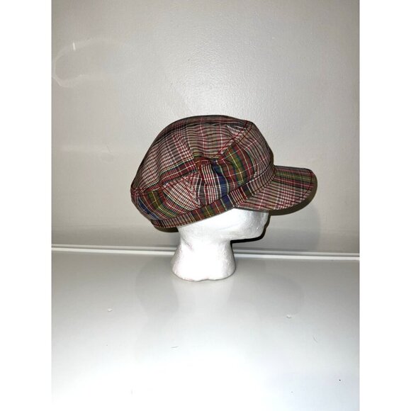 GOORIN BROS 100% Cotton Paperboy Hat Newsboy Plaid Print Sz M - Picture 4 of 11